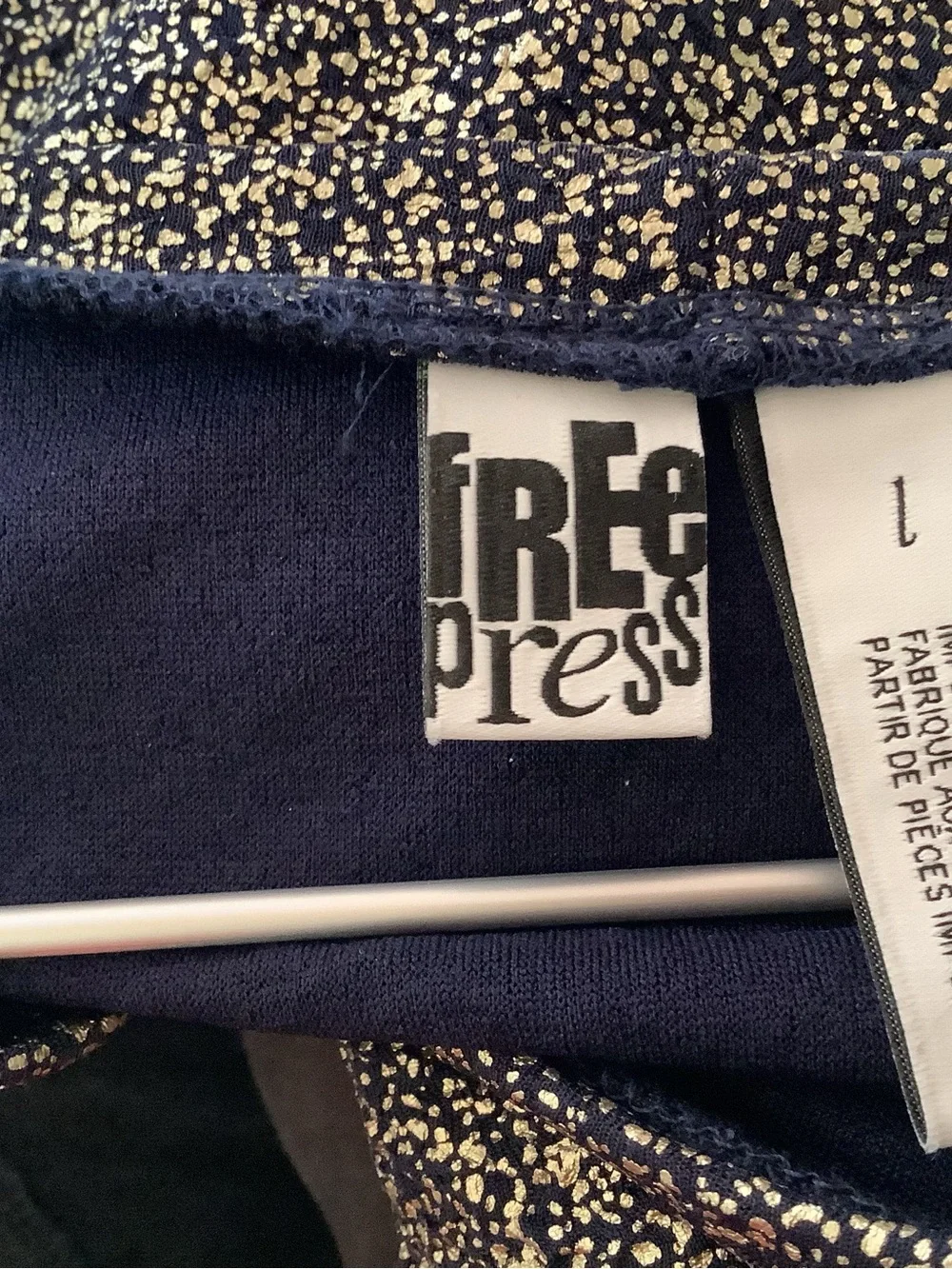 free press tag says